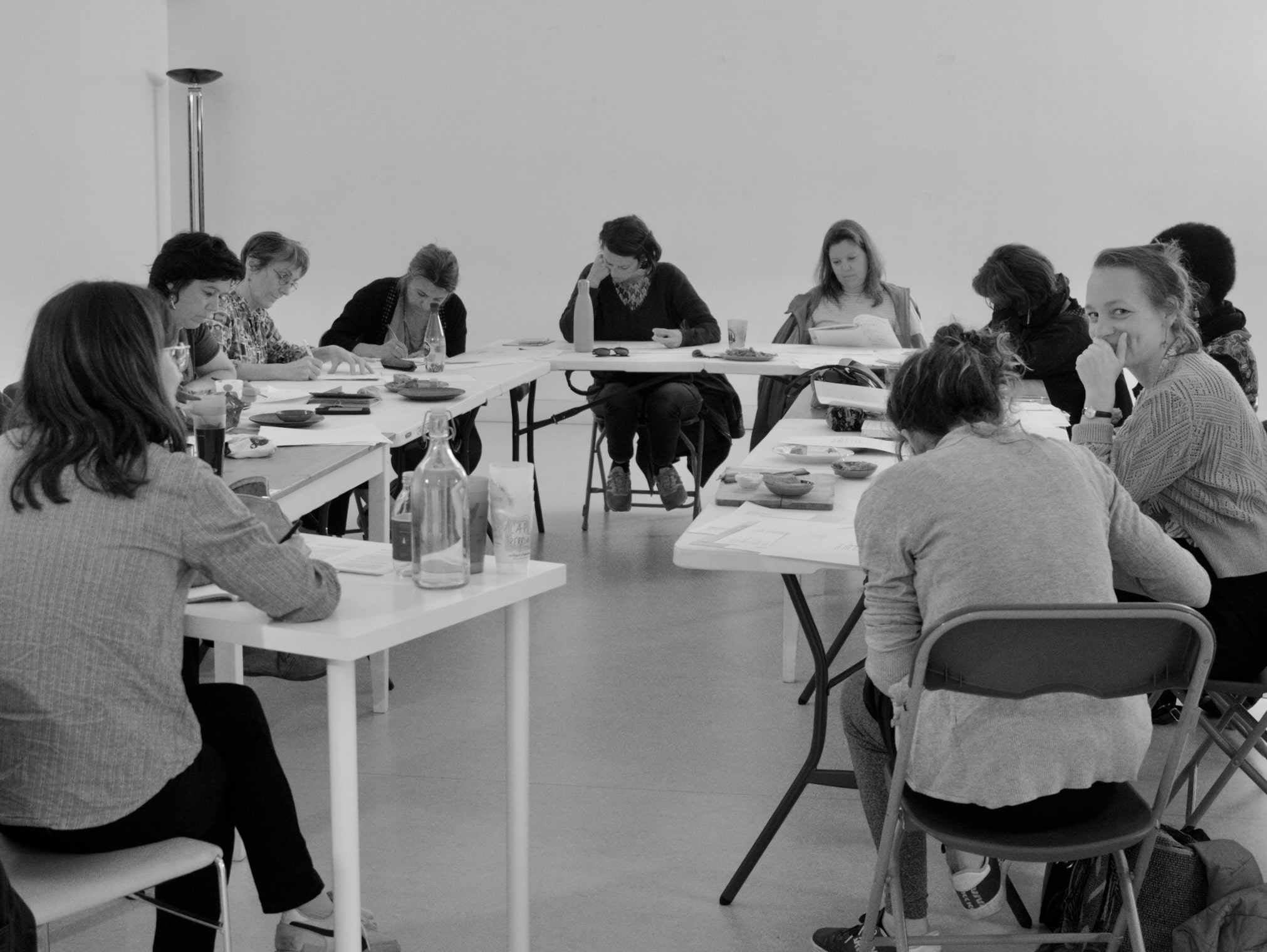 photo du cycle d'ateliers d'écriture féminsite à Maison des Habitant.e.s Chorrier-Berriat